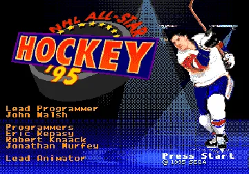 NHL All-Star Hockey '95 (USA) screen shot title